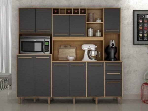 Armário Kit de Cozinha Petra 11 portas