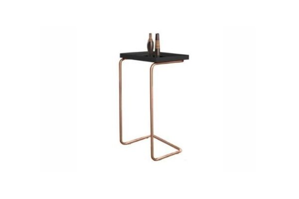 BANDEJA MULT CRETA SLIM ESPELHADO PRETO PES BRONZE – SPARTA