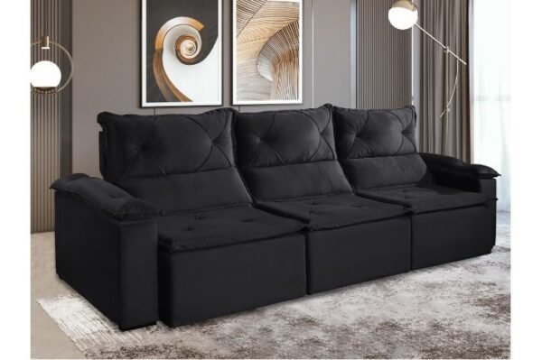 SOFA RETR RAFAELA/2025 280CM 3MOD VELUDO – BOARETO - Image 4
