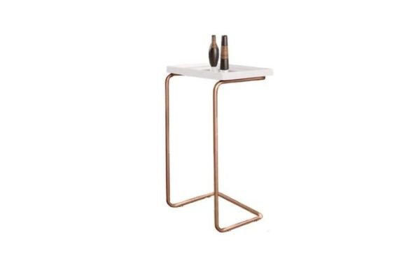 BANDEJA MULT CRETA SLIM ESPELHADO PRETO PES BRONZE – SPARTA - Image 2
