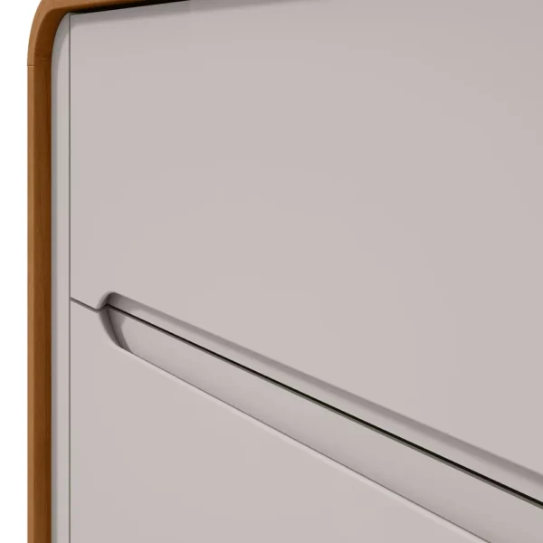 Comoda Loop Amendoa/Off 8 gavetas - Casattop - Image 4