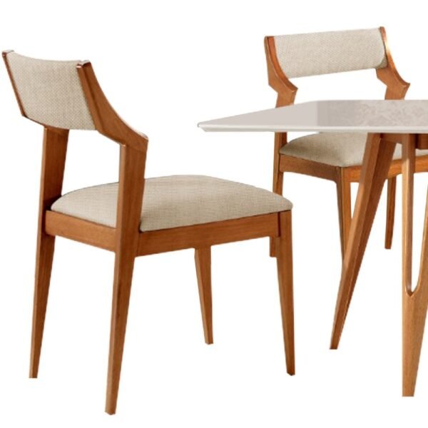 Mesa de Jantar Sparta com 6 Cadeiras Sparta - 160x90cm. - Image 3