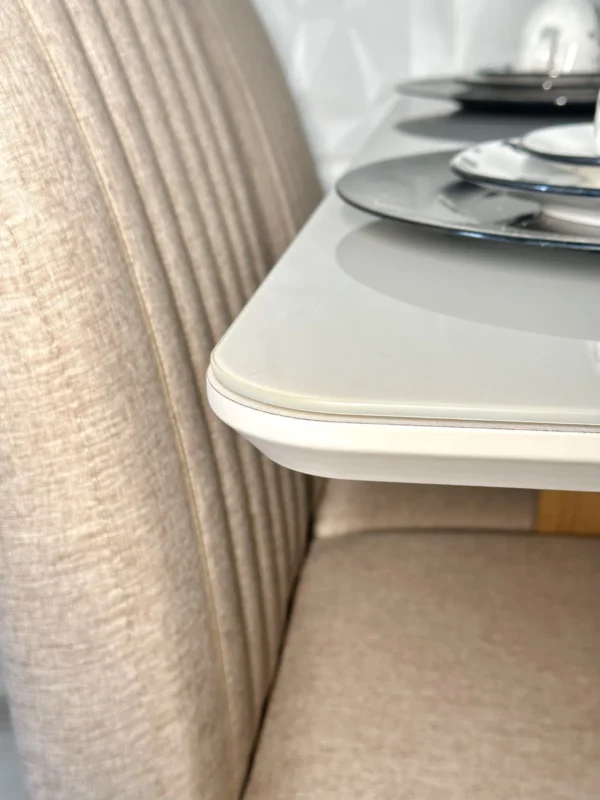 Mesa Jade com 4 cadeiras 90x90 - Image 2