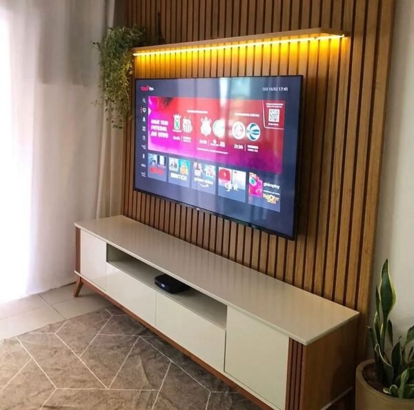 Rack Morgan / Painel ripado com Led 2,30
