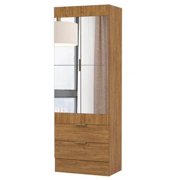 Armário Multiuso Clara 2 Portas com Espelho e 2 Gavetas Carioca - Image 3