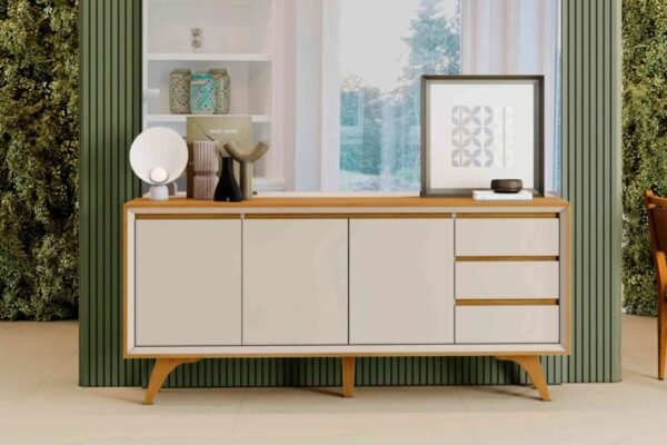 BUFFET VERTEX 3PTA 3 GAV 180CM NAT/OFF – MAVAULAR